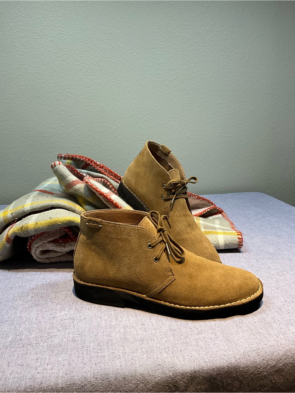 Polo Ralph Lauren Men's Suede Talan Chukka Boots
